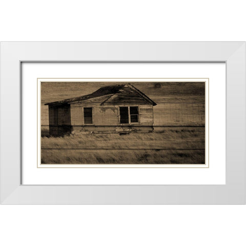 Bayou White Modern Wood Framed Art Print with Double Matting by Phillip, Jamie
