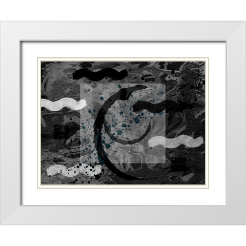 Lanskana White Modern Wood Framed Art Print with Double Matting by Phillip, Jamie