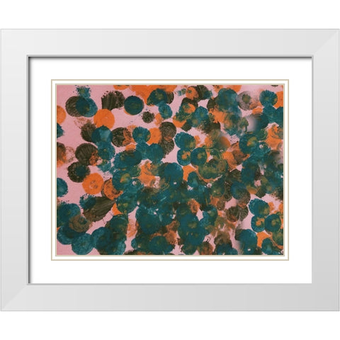 Avenue N 1 White Modern Wood Framed Art Print with Double Matting by Phillip, Jamie