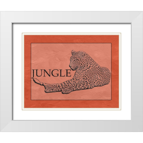 Wild Thing White Modern Wood Framed Art Print with Double Matting by Phillip, Jamie