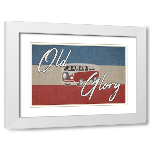 American Made 2 White Modern Wood Framed Art Print with Double Matting by Phillip, Jamie