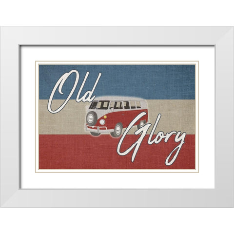 American Made 2 White Modern Wood Framed Art Print with Double Matting by Phillip, Jamie
