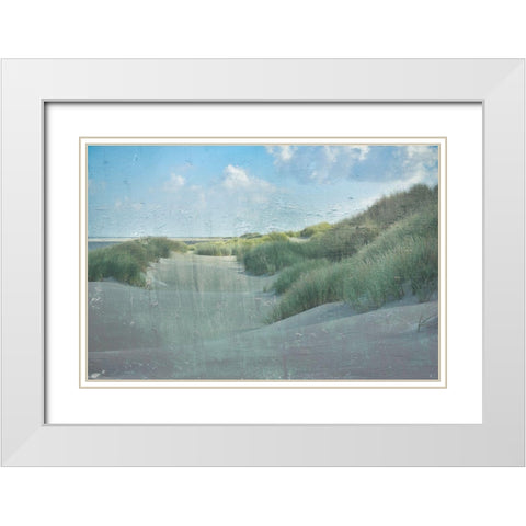 Pure Beach 2 White Modern Wood Framed Art Print with Double Matting by Phillip, Jamie
