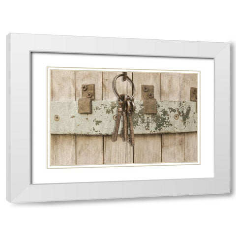 Open Place White Modern Wood Framed Art Print with Double Matting by Phillip, Jamie