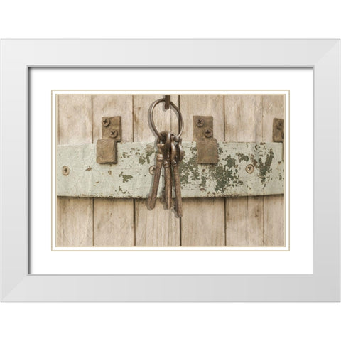 Open Place White Modern Wood Framed Art Print with Double Matting by Phillip, Jamie