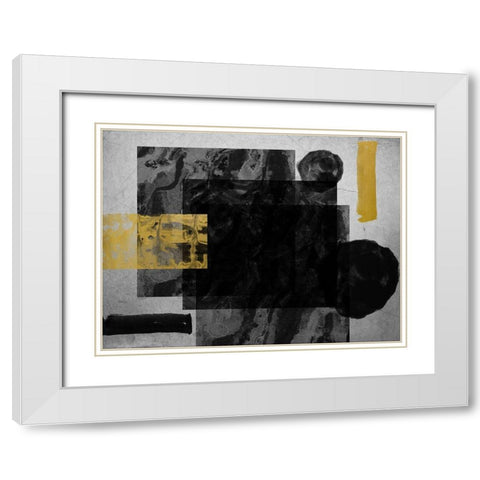 Predictable Assumption 1 White Modern Wood Framed Art Print with Double Matting by Phillip, Jamie