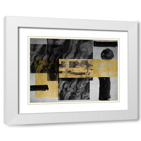 Predictable Assumption 2 White Modern Wood Framed Art Print with Double Matting by Phillip, Jamie