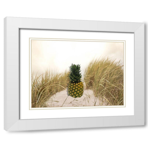 Pinebay White Modern Wood Framed Art Print with Double Matting by Phillip, Jamie