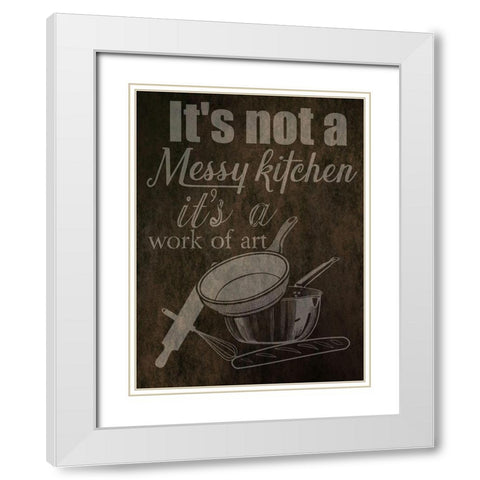 Kitchen Memories White Modern Wood Framed Art Print with Double Matting by Phillip, Jamie