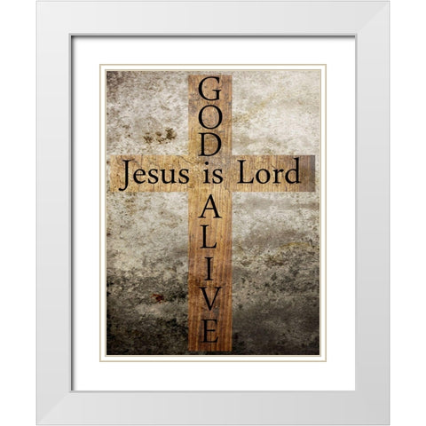 Easter 2 White Modern Wood Framed Art Print with Double Matting by Phillip, Jamie
