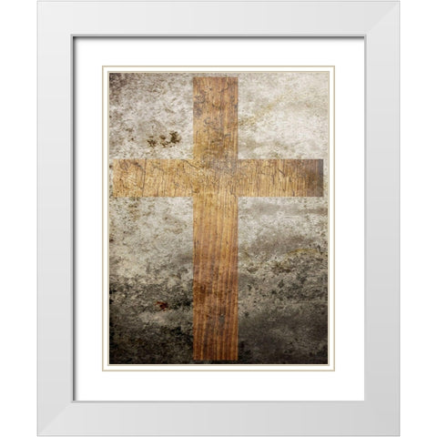 Easter 3 White Modern Wood Framed Art Print with Double Matting by Phillip, Jamie