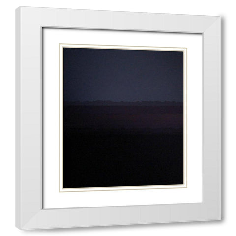 Mystery White Modern Wood Framed Art Print with Double Matting by Phillip, Jamie