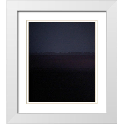 Mystery White Modern Wood Framed Art Print with Double Matting by Phillip, Jamie