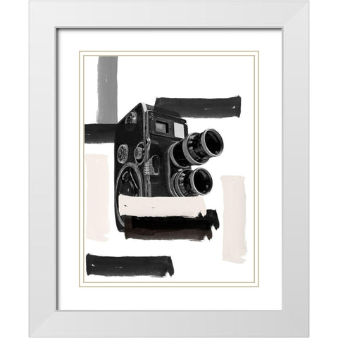 Picture Perfect White Modern Wood Framed Art Print with Double Matting by Phillip, Jamie