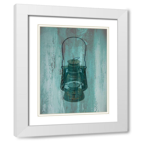 Antique Shop White Modern Wood Framed Art Print with Double Matting by Phillip, Jamie