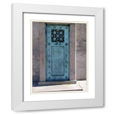 Escape 5 White Modern Wood Framed Art Print with Double Matting by Phillip, Jamie