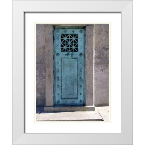 Escape 5 White Modern Wood Framed Art Print with Double Matting by Phillip, Jamie