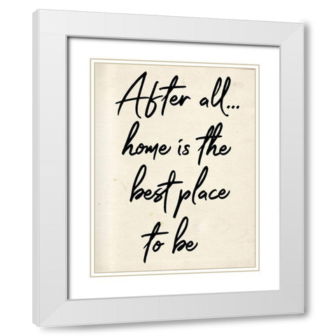 Wonderstruck Home White Modern Wood Framed Art Print with Double Matting by Phillip, Jamie