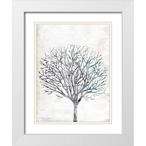 Cool Nature White Modern Wood Framed Art Print with Double Matting by Phillip, Jamie