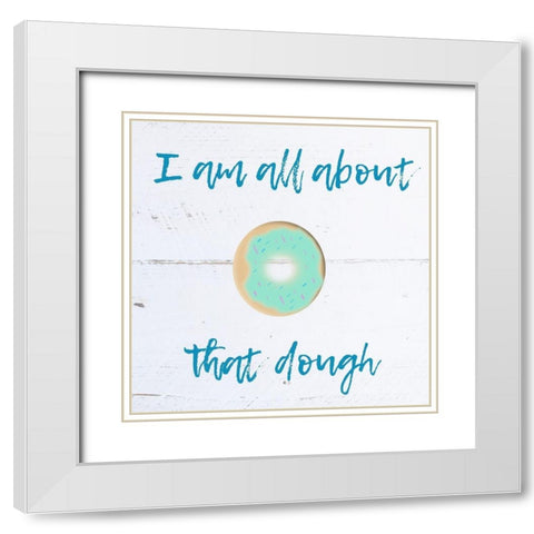 Big Dough White Modern Wood Framed Art Print with Double Matting by Phillip, Jamie