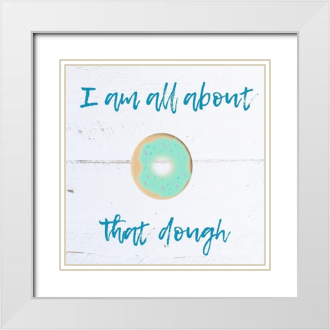 Big Dough White Modern Wood Framed Art Print with Double Matting by Phillip, Jamie