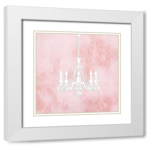 Light Up 1 White Modern Wood Framed Art Print with Double Matting by Phillip, Jamie