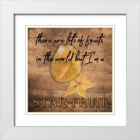 Kitchen Talk 3 White Modern Wood Framed Art Print with Double Matting by Phillip, Jamie