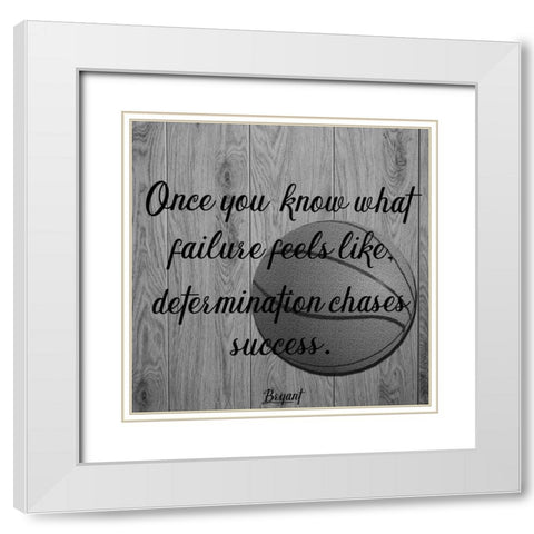 Success Drive White Modern Wood Framed Art Print with Double Matting by Phillip, Jamie