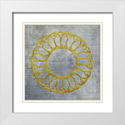 Ringer White Modern Wood Framed Art Print with Double Matting by Phillip, Jamie