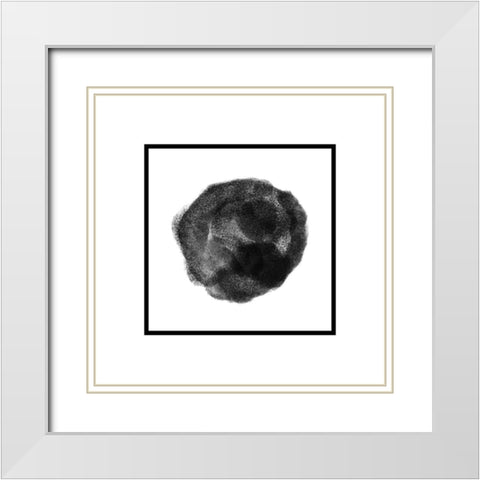 Mordel Abstract 4 White Modern Wood Framed Art Print with Double Matting by Phillip, Jamie