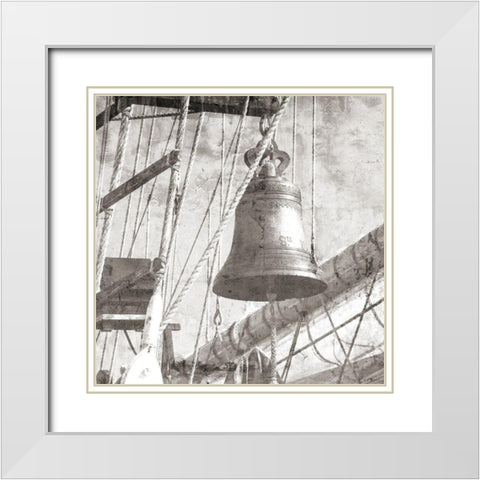 Nautical Journey White Modern Wood Framed Art Print with Double Matting by Phillip, Jamie
