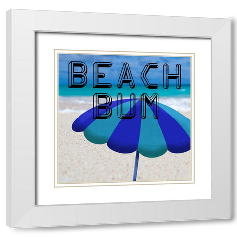 House Cat White Modern Wood Framed Art Print with Double Matting by Phillip, Jamie