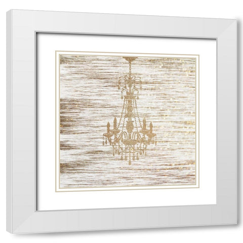 Queens Mansion White Modern Wood Framed Art Print with Double Matting by Phillip, Jamie