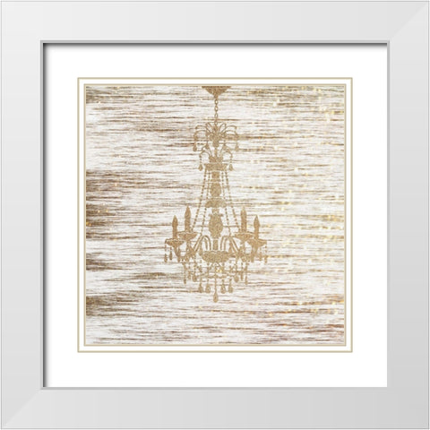 Queens Mansion White Modern Wood Framed Art Print with Double Matting by Phillip, Jamie