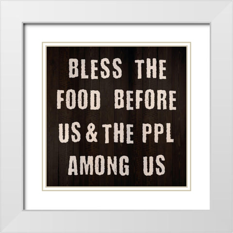 Kitchen Rule 2 White Modern Wood Framed Art Print with Double Matting by Phillip, Jamie