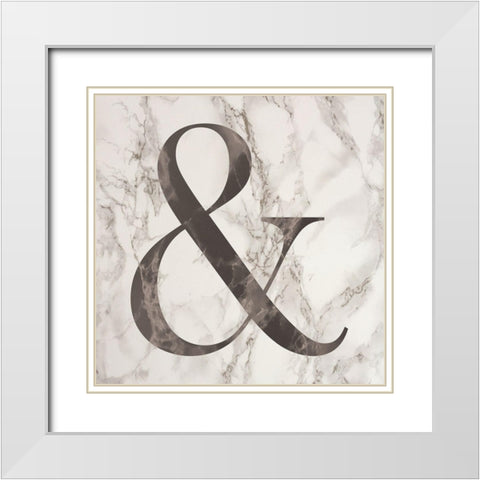 And White Modern Wood Framed Art Print with Double Matting by Phillip, Jamie