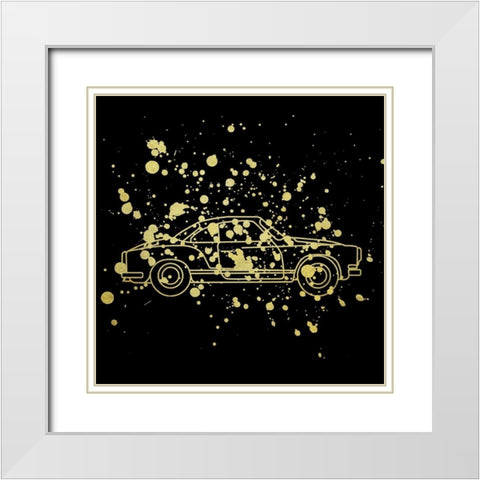 Wanderlust White Modern Wood Framed Art Print with Double Matting by Phillip, Jamie