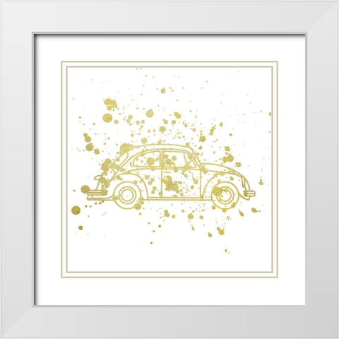 Wanderlust 2 White Modern Wood Framed Art Print with Double Matting by Phillip, Jamie