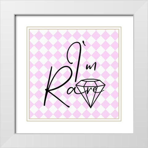 Rare White Modern Wood Framed Art Print with Double Matting by Phillip, Jamie