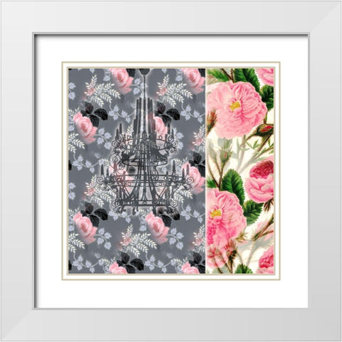 Parisian 2 White Modern Wood Framed Art Print with Double Matting by Phillip, Jamie