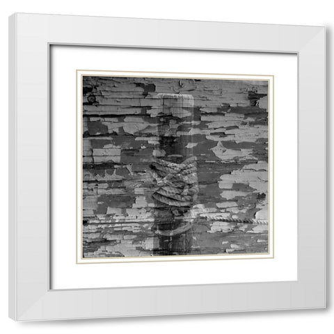By The Sea 3 White Modern Wood Framed Art Print with Double Matting by Phillip, Jamie