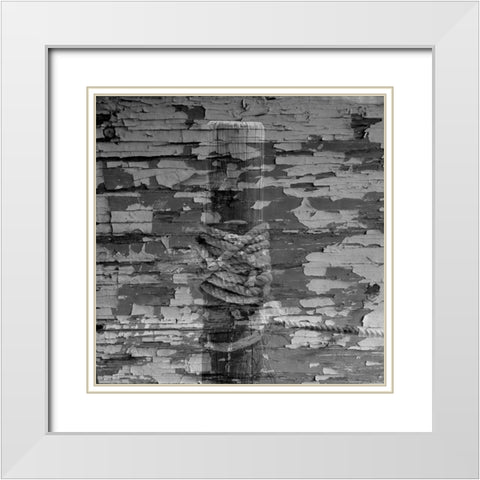 By The Sea 3 White Modern Wood Framed Art Print with Double Matting by Phillip, Jamie