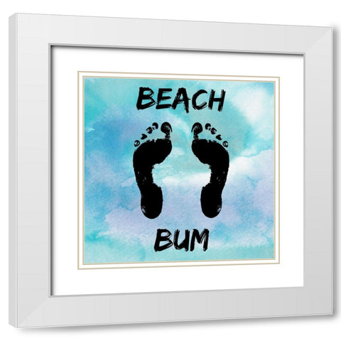 Surf 4 White Modern Wood Framed Art Print with Double Matting by Phillip, Jamie