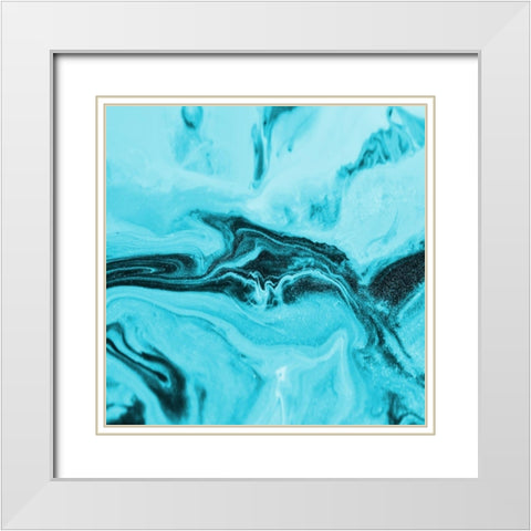 Smoky Mist White Modern Wood Framed Art Print with Double Matting by Phillip, Jamie