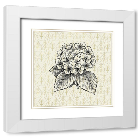 Black Silk 4 White Modern Wood Framed Art Print with Double Matting by Phillip, Jamie
