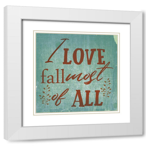 Gather 2 White Modern Wood Framed Art Print with Double Matting by Phillip, Jamie