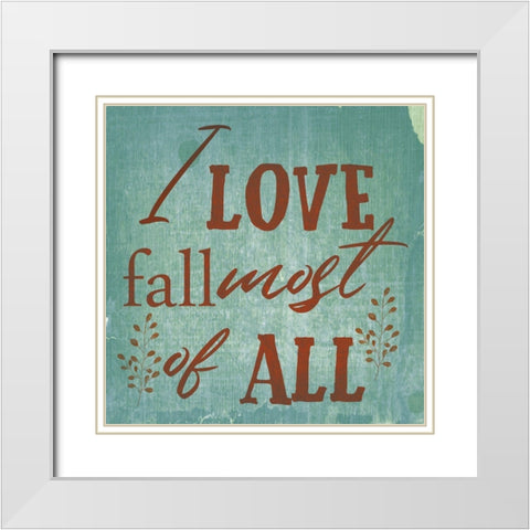 Gather 2 White Modern Wood Framed Art Print with Double Matting by Phillip, Jamie