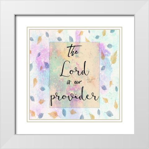 Provider White Modern Wood Framed Art Print with Double Matting by Phillip, Jamie