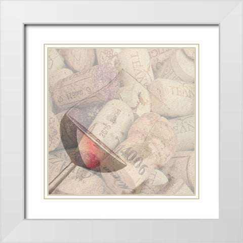 Wine Tasting 2 White Modern Wood Framed Art Print with Double Matting by Phillip, Jamie