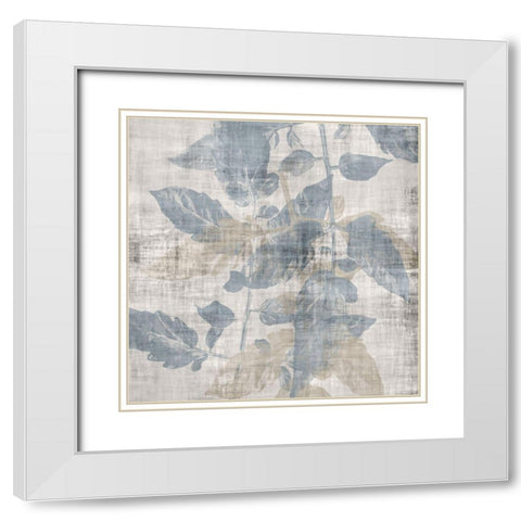 Zen Garden 2 White Modern Wood Framed Art Print with Double Matting by Phillip, Jamie